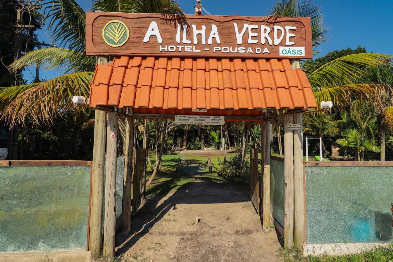 A Ilha Verde Hotel Pousada Na Praia Ilha do Mel Exterior photo