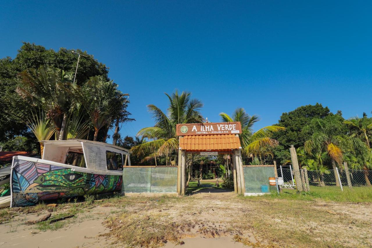 A Ilha Verde Hotel Pousada Na Praia Ilha do Mel Exterior photo