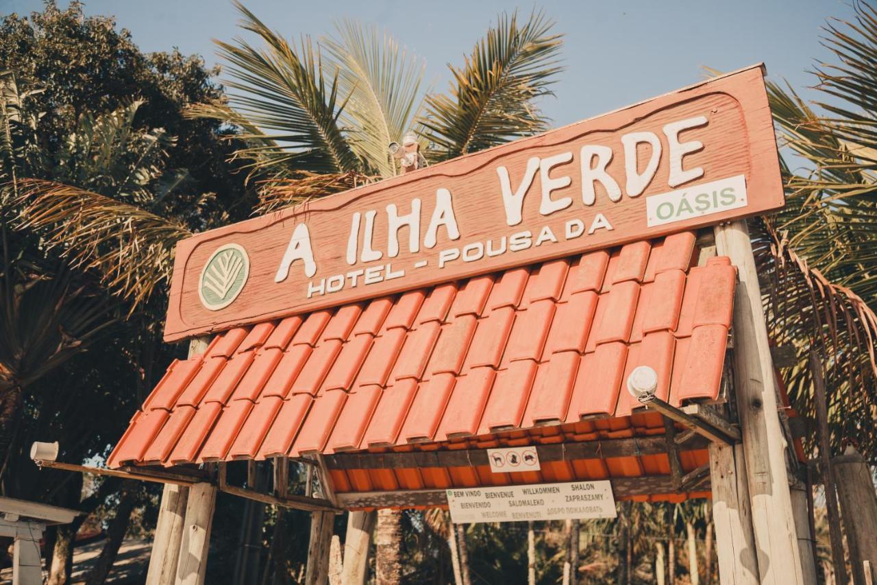 A Ilha Verde Hotel Pousada Na Praia Ilha do Mel Exterior photo